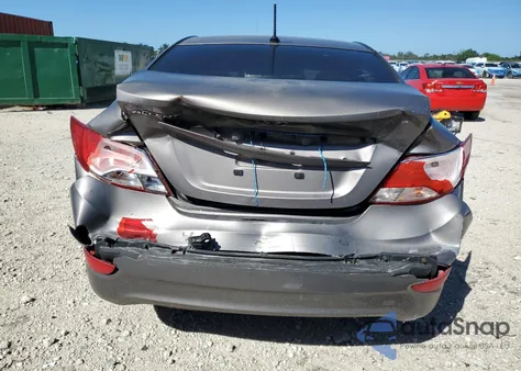 2017 Hyundai Accent Se из США, поврежденный, VIN KMHCT4AE7HU378855